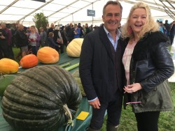 Josie with Paul Martin Presenter of "Flog It "